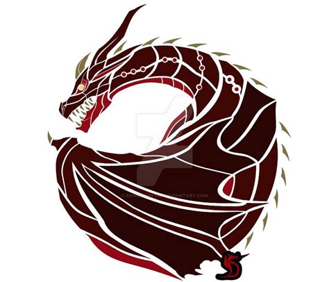 Crimson Fatalis Circular Emblem by Zanshinretsu on DeviantArt in 2020 | Monster hunter art ...