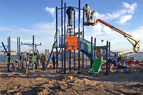 Burke Playground Installation | Commercial Playground Installation