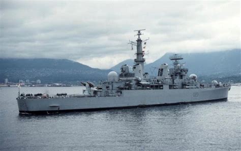 HMS Bristol D23 Air Defence Destroyer only ship in its class completed ...