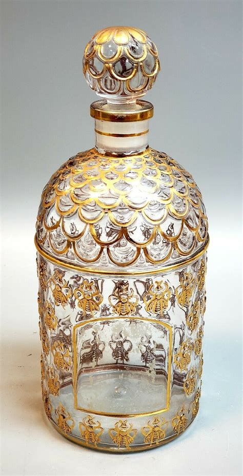 Antique Vintage French Guerlain Imperiale Bees Perfume Bottle ...