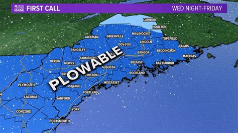 Maine weather forecast: Storm to bring snow Wednesday to Friday ...