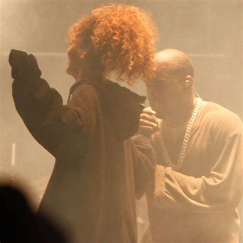 Kanye West Brings Surprise Guest Rihanna Onstage at FYF Fest: Pics