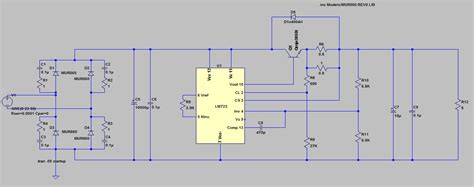 LTSpice power supply simulation: what is wrong with it? - Electrical ...