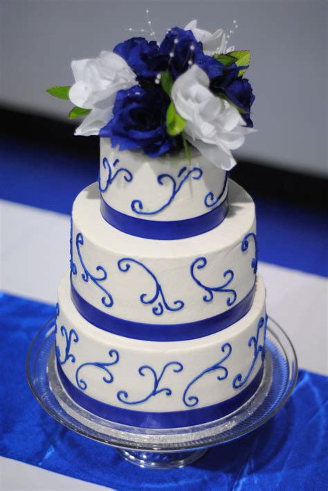 royal blue wedding cake - For The Grand Memoir Slideshow