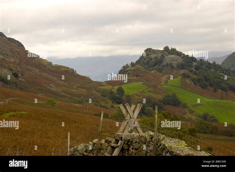 Castle Crag, Lake District View Stock Photo - Alamy