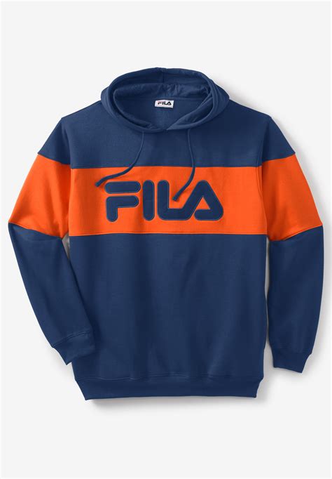 FILA® Colorblock Fleece Hoodie | King Size