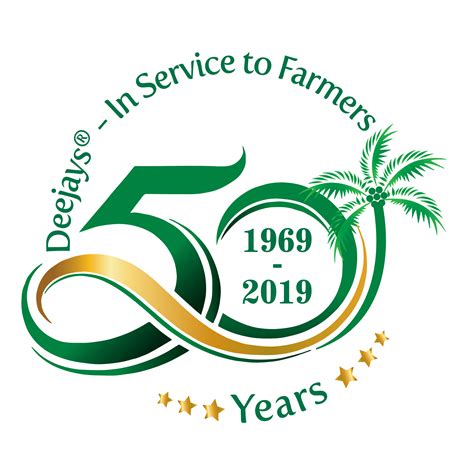 Deejay Farms 50th Anniversary Logo – Deejay Farms