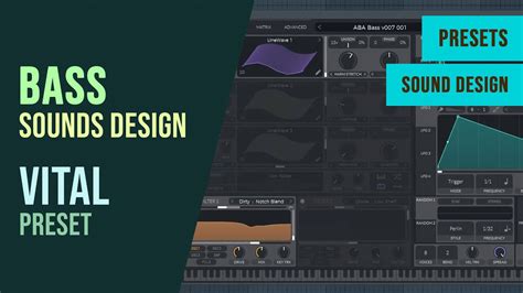 Bass Sounds Design with Vital Factory Wavetables | Vital Presets Vol.7 - YouTube