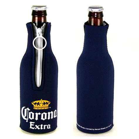 Corona Extra Bottle Coozie- Navy Blue (#0002-1009 /12 pack) - Turnovers, Inc.