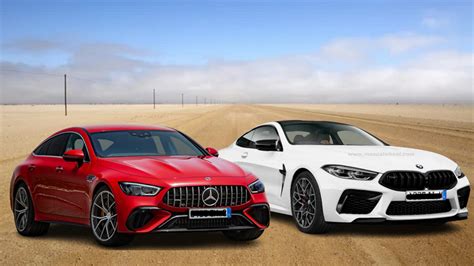 2023 BMW M8 Vs 2023 Mercedes-AMG GT 63 4-Door Coupe upbeat cars. | by ...