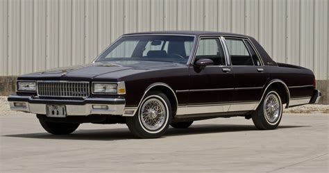 Here's How Much A 1989 Chevy Caprice Is Worth Today