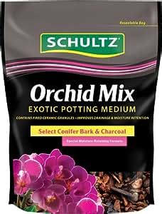 Amazon.com : SCHULTZ Orchid Mix Exotic Potting Medium, 8-Quart : Soil ...