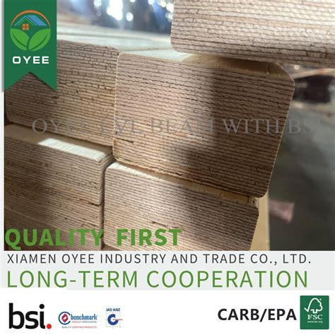 Construction Laminated Veneer Lumber Beams Engineered Wood Beams for Exterior Use - China LVL ...