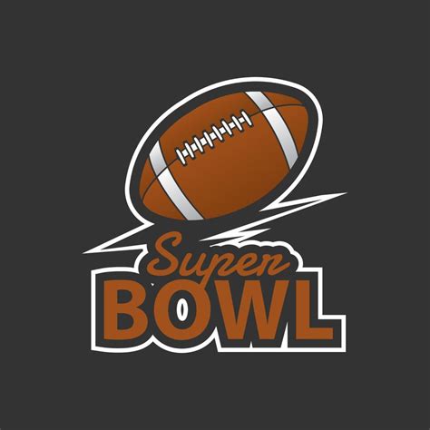 Super Bowl Vector Illustration for sticker, t shirt 17215691 Vector Art ...