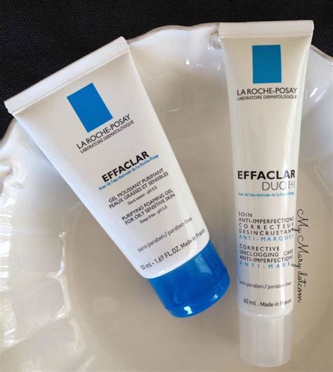 My Mary dotcom: La Roche Posay Effaclar Duo [+] and Effaclar Purifying ...