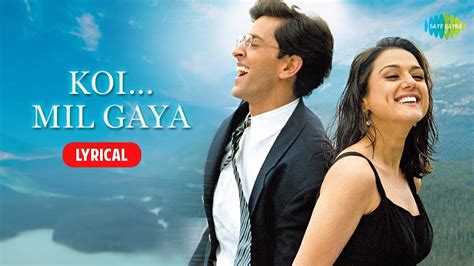 Koi Mil Gaya (Title Track) with Lyrics | Udit Narayan | Chitra | Hrithik Roshan | Preity Zinta ...