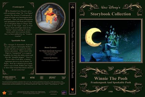 Winnie The Pooh - Frankenpooh And Spookable Pook - Movie DVD Custom ...