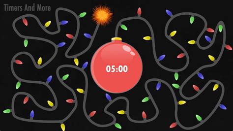 5 Minute Timer Bomb | 💣 Christmas Bomb 🎄 [ With Music ] - YouTube