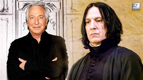 Why did Alan Rickman continue to play Snape in the Harry Potter movies ...