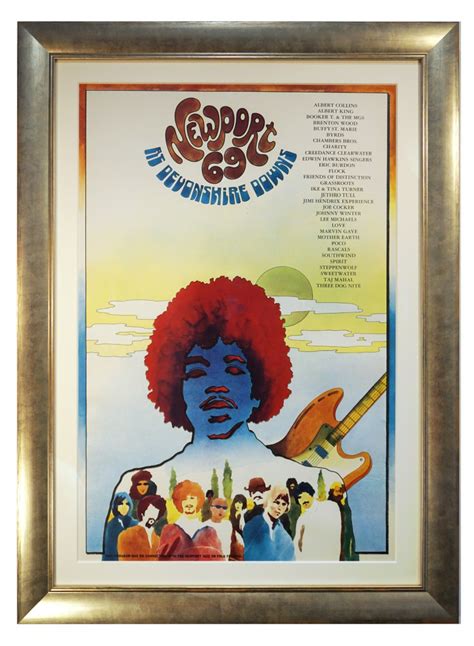 Newport Pop Festival - 1969 - Band - Items - Bahr Gallery