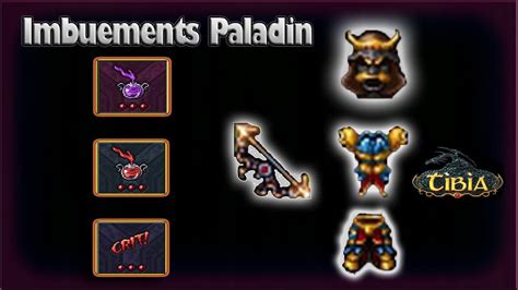 IMBUEMENTS PALADIN + LO QUE APRENDI SOBRE LOS IMBUEMENTS DE ESTA VOCACION // TIBIA JOSEMI - YouTube