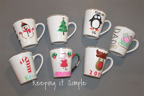 DIY-Personalized-Christmas-Mugs (16)2 - Keeping it Simple