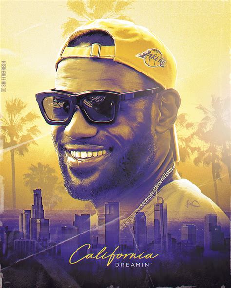 Lebron James Lakers NBA Wallpaper / Poster by skythlee on DeviantArt