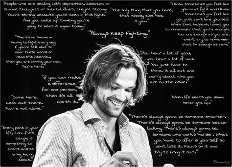 Jared Padalecki quotes | How are you feeling, Great quotes, Feelings