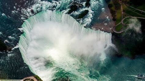 waterfall, Aerial View, Niagara Falls, Landscape Wallpapers HD ...