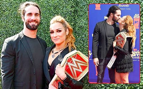 MTV Movie & TV Awards 2019: WWE couple Seth Rollins and Becky Lynch ...