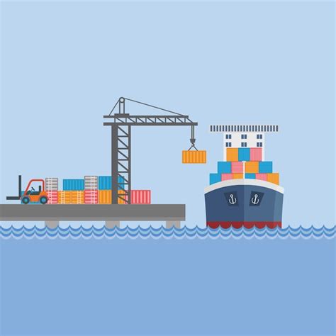 Shipping Port Clip Art