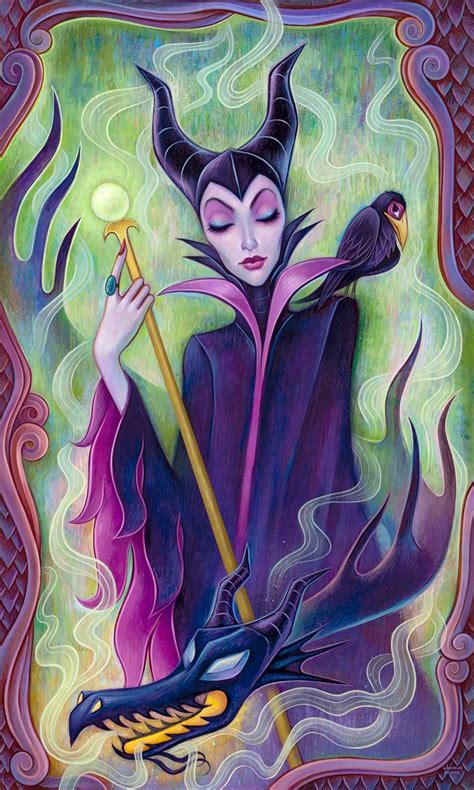 Maleficent by Jeremiah Ketner, debuting @ WonderGround Gallery in Disneyland, May 24th | Disney ...