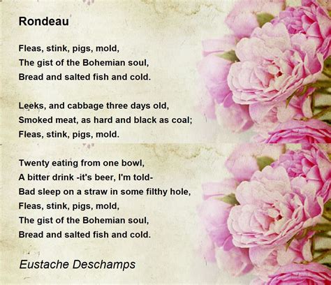 Rondeau - Rondeau Poem by Eustache Deschamps