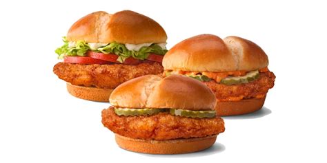 McD's Three New Crispy Chicken Sandwiches Available Now | HYPEBEAST