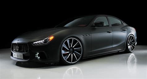 Wald International's Maserati Ghibli Is A Black Bison With Stealthy ...