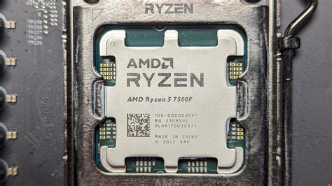 AMD Ryzen 5 7500F review: a great value gaming CPU if you can get it ...