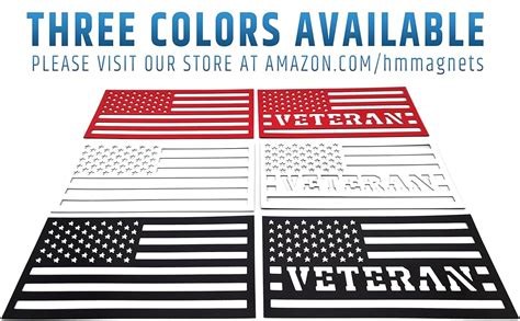 Amazon.com: Premium American Flag Magnets for Trucks and Cars (3 Pack) + Bonus Reverse Flag ...