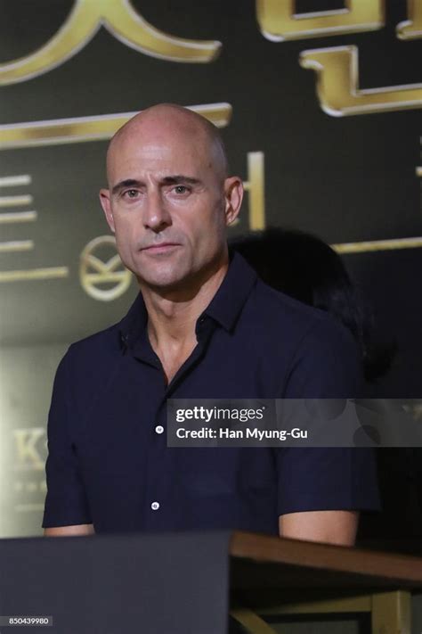 Mark Strong attends the 'Kingsman: The Golden Circle' press... News Photo - Getty Images