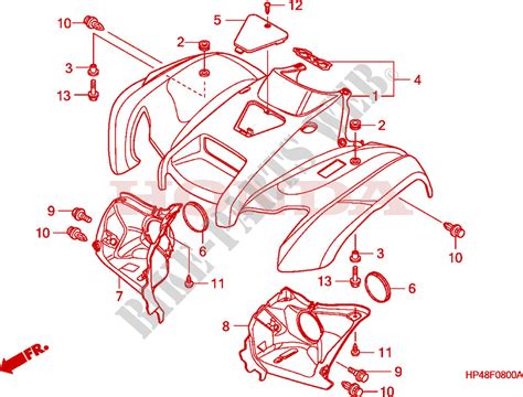 2007 Honda Rancher 420 Parts Diagram - diagramwirings