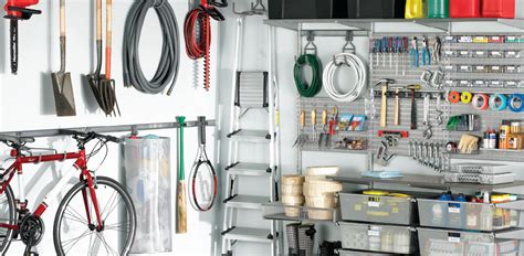 Platinum Elfa Utility Garage With Workstation | ubicaciondepersonas ...