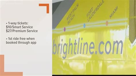 When will Brightline connect Tampa and Orlando? | wtsp.com