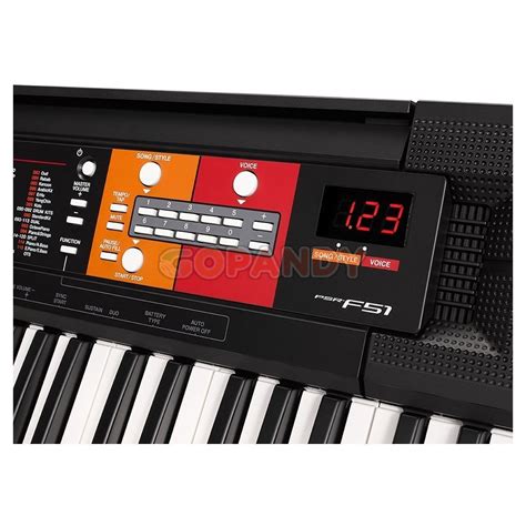 Yamaha PSR-F51 61-Key Portable Keyboard - Gopandy Musical