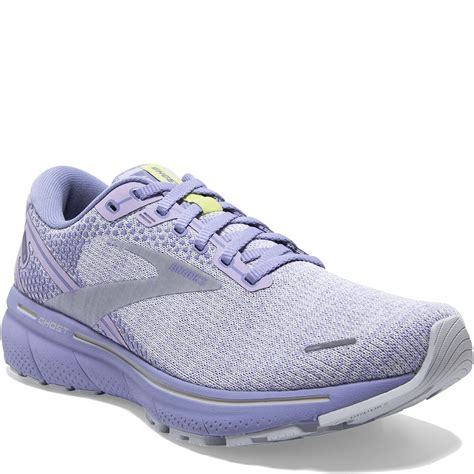 Brooks Women's Ghost 14 Athletic Shoes - Lilac/Purple/Lime | elliottsboots