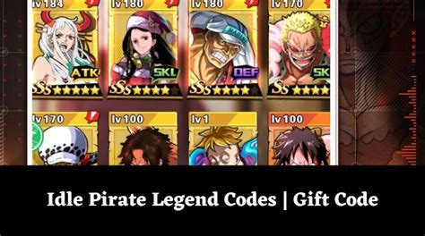 Idle Pirate Legend Codes Wiki | Gift Code [November 2024] - MrGuider