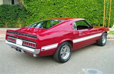 Candy Apple Red 1970 Ford Mustang Shelby GT-500 Fastback