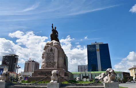 Sukhbatar; Genghis Khan Square, Ulaanbaatar, Mongolia (2) | Flickr