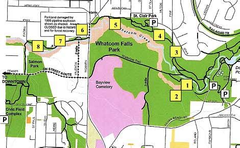 Whatcom Falls Park Map - Large World Map