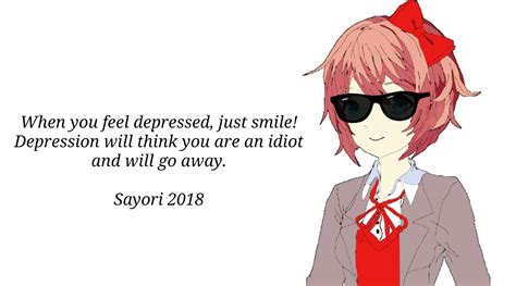 Sayori's Advice Of The Day : r/DDLC