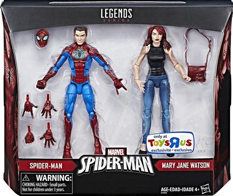 Spider Man and Mary Jane Watson - Marvel Legends Exclusives - $128.90