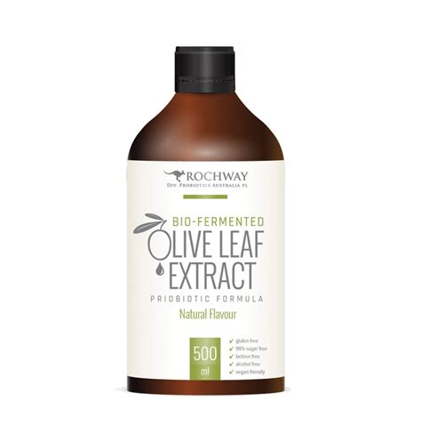 Olive Leaf Extract Natural 500mL | Natural Healing Centre